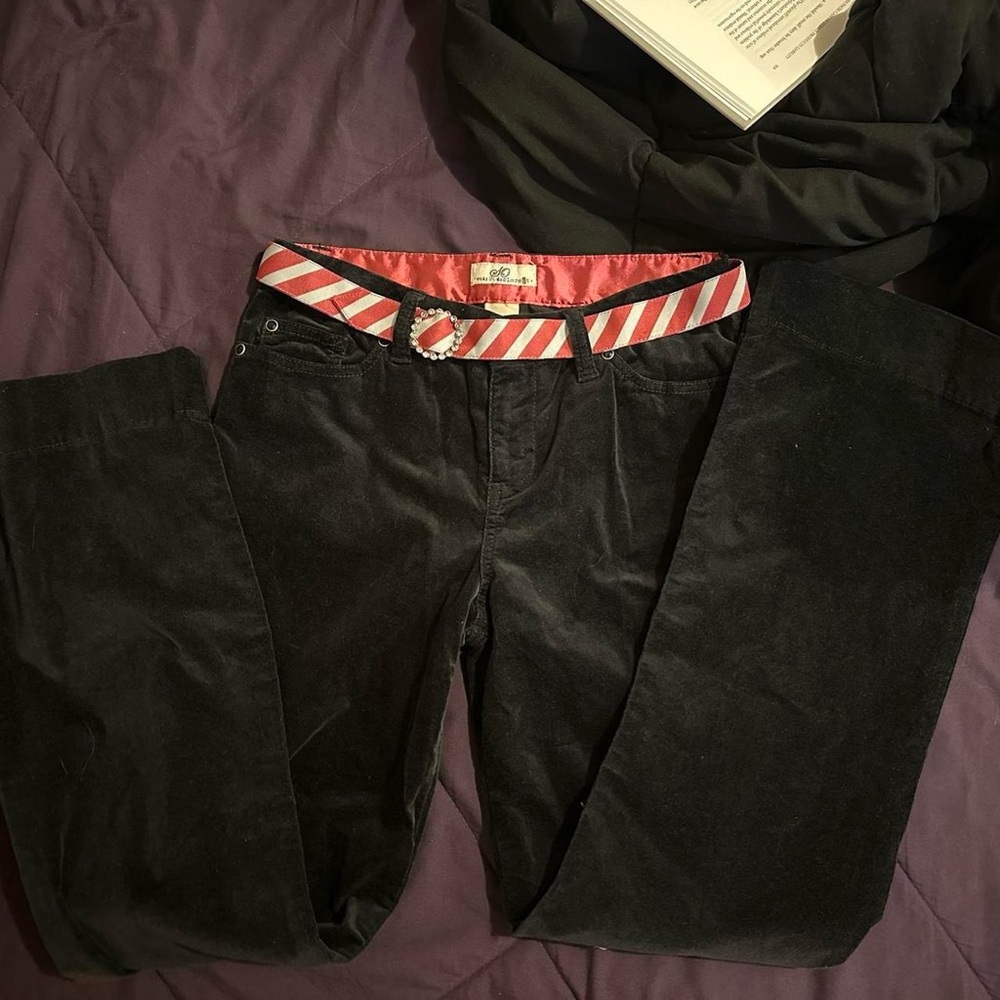 Velvet pants